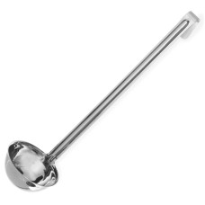 Половник Hendi Kitchen Line 527207, сталь, 0.18 л — для розливу соусів і супів, HACCP