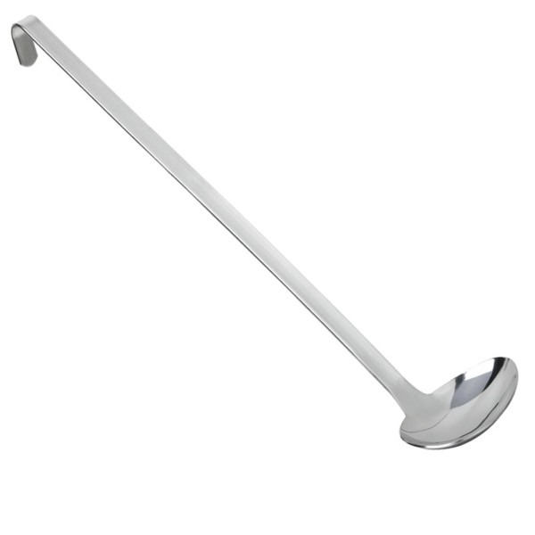 Половник Hendi Profi Line 542606, сталевий 430 мм для сервірування супів і соусів