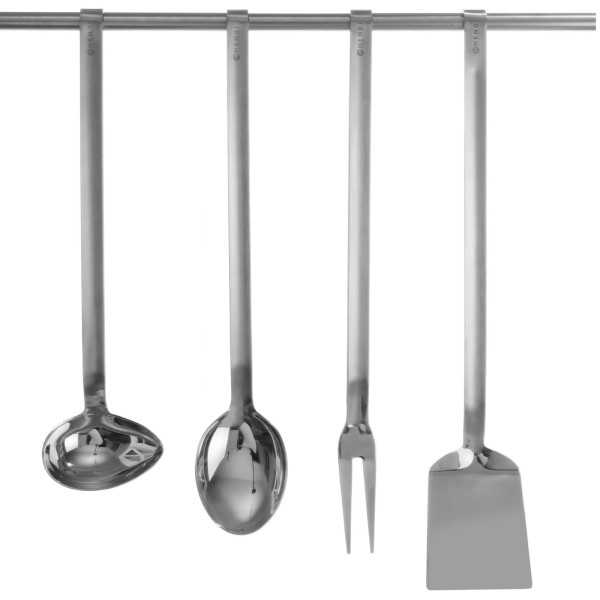 Половник Hendi Profi Line 542606, сталевий 430 мм для сервірування супів і соусів