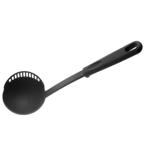 Chochla z cedzakiem, ORION Blackline 144905 — do zupy, 150 ml, 30,5 cm