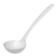 Половник Hendi 563502, для соусів, меламін білий 70 мл, для сервірування та дозування