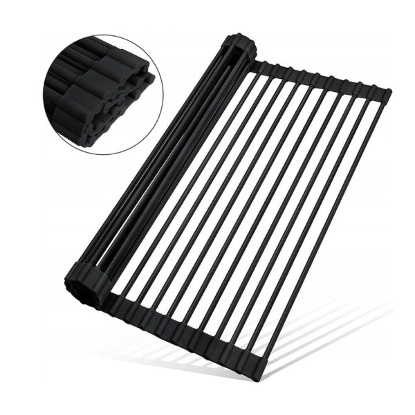 сушарка-осушувач для посуду Brunbeste BB-3173 (46×37 см, сталева)