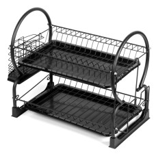 Ociekacz do naczyń Brunbeste BB-3408 2-poziomowy, 56x25x39 cm
