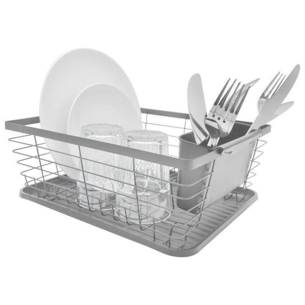Сушарка для посуду Brunbeste BB-1494, пластикова 36x30x14,5 см для кухні