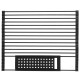 Ociekacz na naczynia Brunbeste BB-3402 stalowa kratka na zlewozmywak 47x36cm