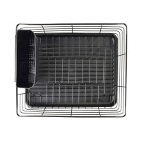 Ociekacz na naczynia Basic Kitchen 36,3x30,2x14,5 cm do suszenia sztućców i talerzy