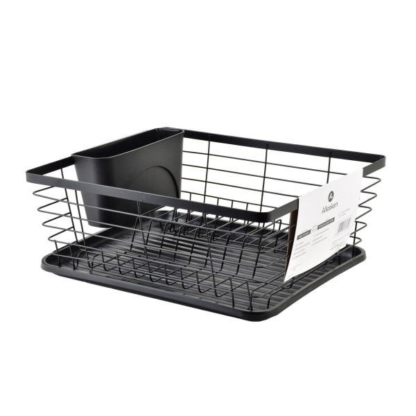 Ociekacz na naczynia Basic Kitchen 36,3x30,2x14,5 cm do suszenia sztućców i talerzy