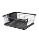 Ociekacz na naczynia Basic Kitchen 36,3x30,2x14,5 cm do suszenia sztućców i talerzy