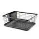 Ociekacz na naczynia Basic Kitchen 36,3x30,2x14,5 cm do suszenia sztućców i talerzy