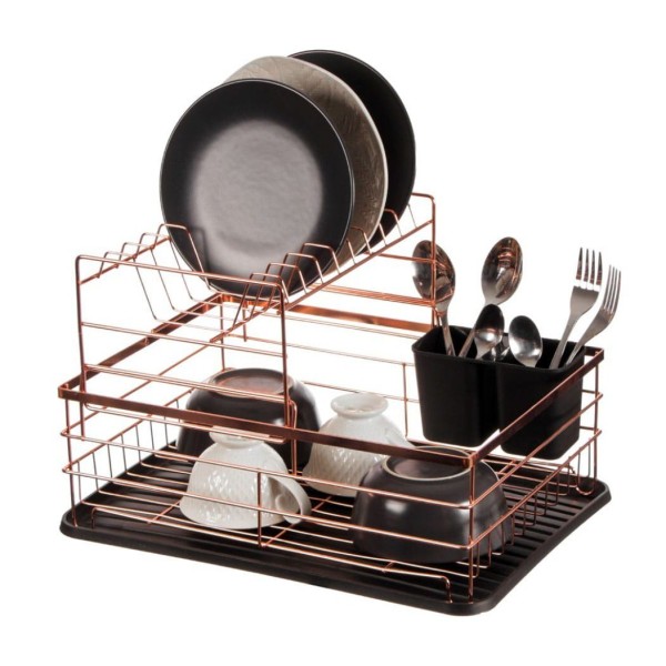 Ociekacz na naczynia Brunbeste BB-3385 dwupoziomowy 41x30x27,5 cm do kuchni