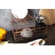 Ociekacz na naczynia Brunbeste BB-3385 dwupoziomowy 41x30x27,5 cm do kuchni