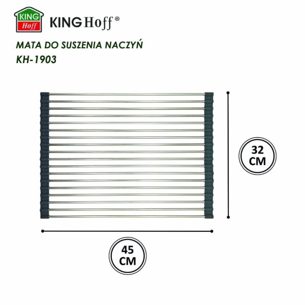 сушарка-ociekacz для посуду Kinghoff KH-1903 (45 x 32 см)