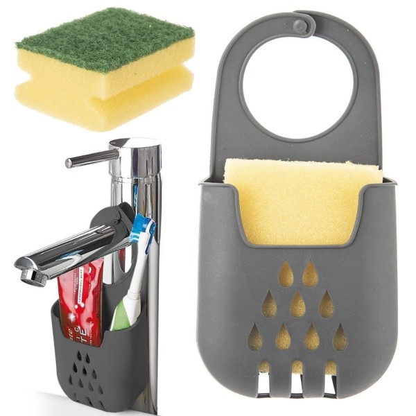 Тримач для губки та стікер для посуду Orion 540120 (настінний)