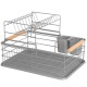 Ociekacz do naczyń Brunbeste BB-3386 dwupoziomowy 41x30x27,5 cm na kuchenny blat
