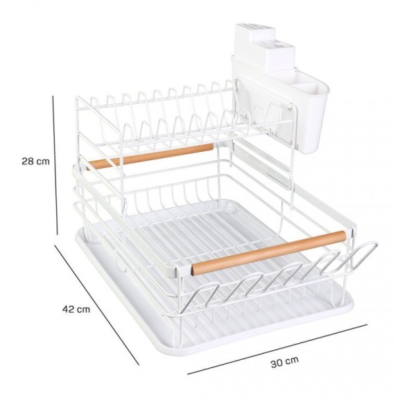 Ociekacz na naczynia, E-8120, suszarka z tacką, do kuchni