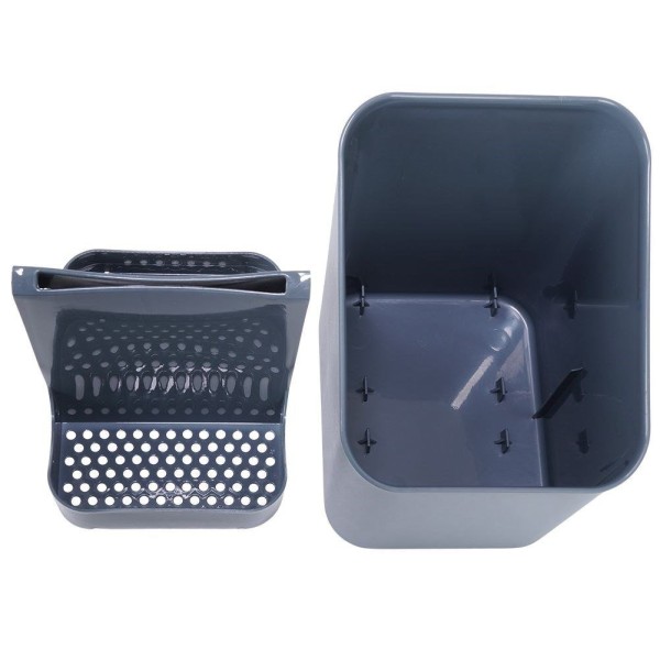 Оцеквач (сушарка для посуду і столових приборів), VILDE 229046-S, універсальний сірий