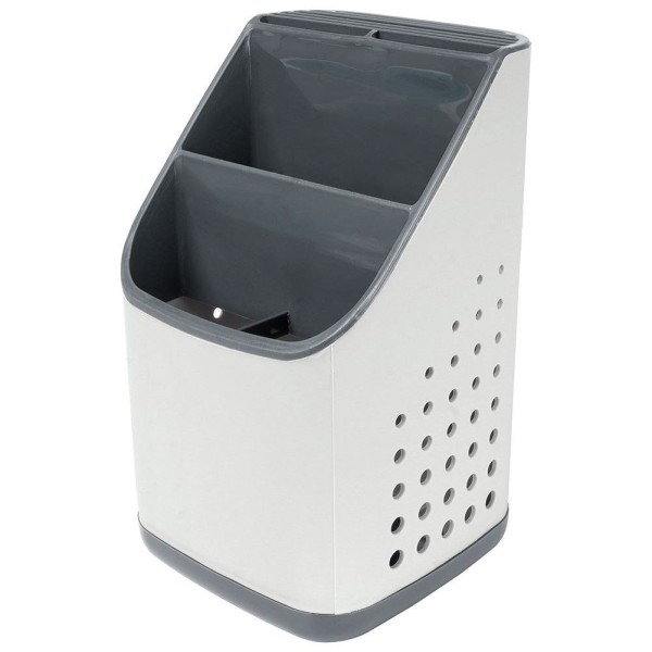 Органайзер для столових приборів VILDE 229013, універсальний сушитель для кухні, сірий