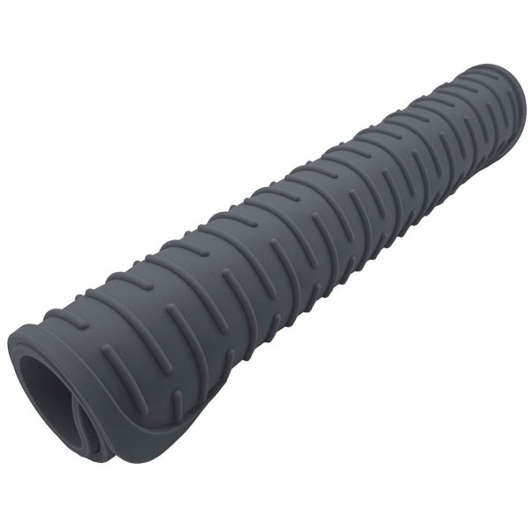 Килимок для сушіння посуду, Kinghoff KH-1905, силіконовий 46×40 см, сірий (для кухні, стільниці)