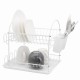 Сушка для посуду Brunbeste BB-3566, настільна 32×32×26 см, біла