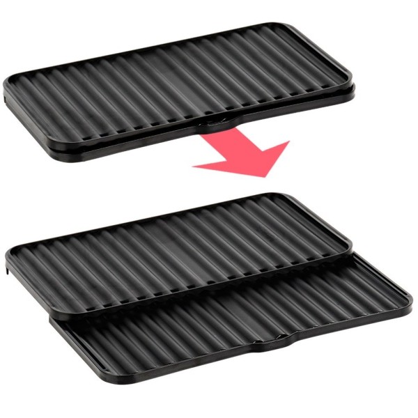 Сушарка для посуду, VILDE 229205, складна на стільницю 37.5×20.5/33 см — для сушіння тарілок і столових приборів