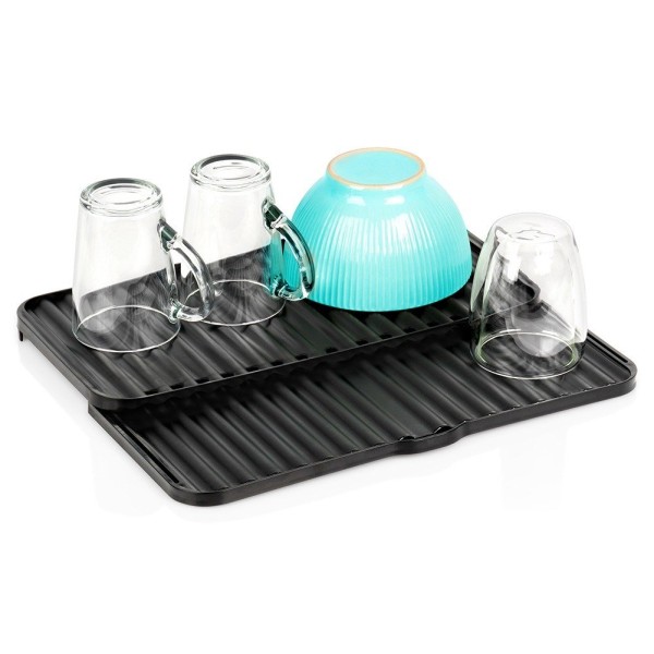 Сушарка для посуду, VILDE 229205, складна на стільницю 37.5×20.5/33 см — для сушіння тарілок і столових приборів