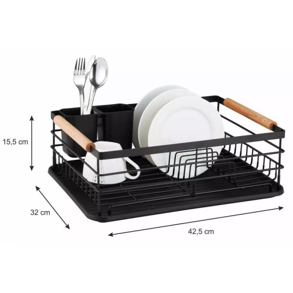 Ociekacz na naczynia Kinghoff KH-1728 suszarka 42,5x32x15,5 cm do kuchni