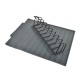 Ociekacz na naczynia Modern Kitchen silikonowy ze stelażem 43x33x8 cm