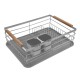 Ociekacz na naczynia Kinghoff KH-1729 suszarka 42,5x32x15,5 cm do kuchni