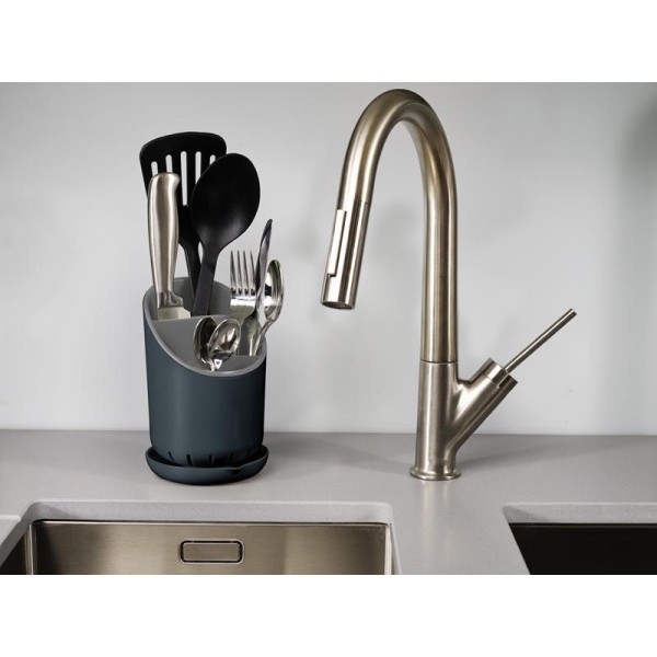 Ociekacz на столові прибори, JJ, Dock, сірий — для сушіння посуду на кухні