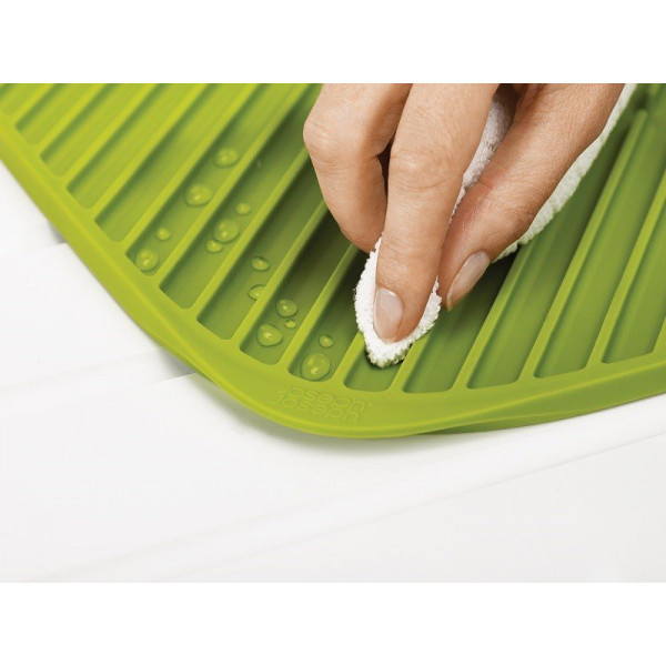 Сушарка для посуду, JJ, Ociekacz L Flume, графіт — для раковини, економія місця