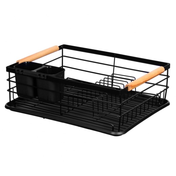 Сушарка для посуду Brunbeste BB-2317, компактна 43x32x14 см для швидкого сушіння посуду