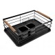 Сушарка для посуду Brunbeste BB-2317, компактна 43x32x14 см для швидкого сушіння посуду