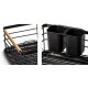 Сушарка для посуду Brunbeste BB-2317, компактна 43x32x14 см для швидкого сушіння посуду