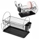 Ociekacz na naczynia Brunbeste BB-3400 2-poziomowy 56x25x39 cm