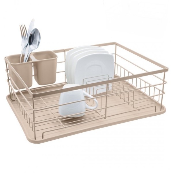 Сушарка для посуду SUSZARKA 4026 з оцікачем і піддоном — для кухні, сушіння тарілок і столових приборів
