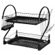 Ociekacz na naczynia Brunbeste BB-2344 2-poziomowy 56x25x39 cm do kuchni