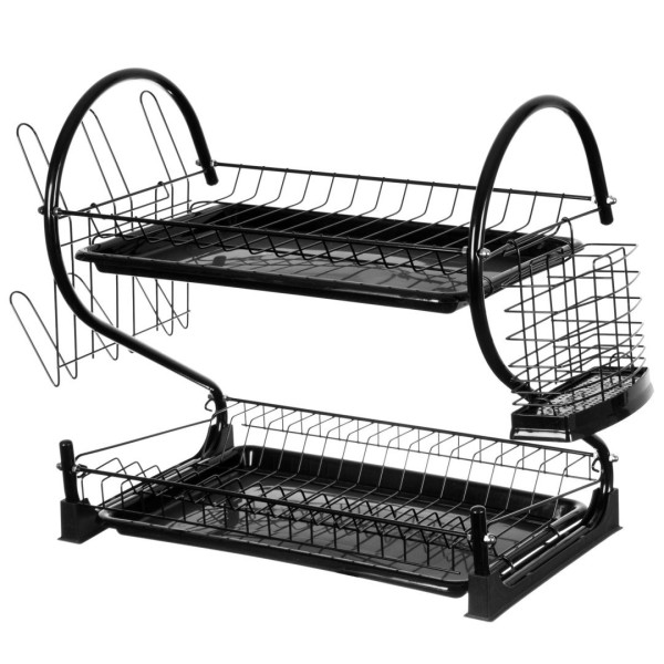 Ociekacz na naczynia Brunbeste BB-2344 2-poziomowy 56x25x39 cm do kuchni
