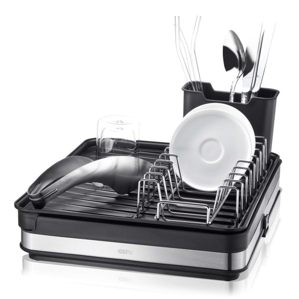 Сушарка для посуду GEFU Smartline, настільна — для швидкого сушіння тарілок і столових приборів