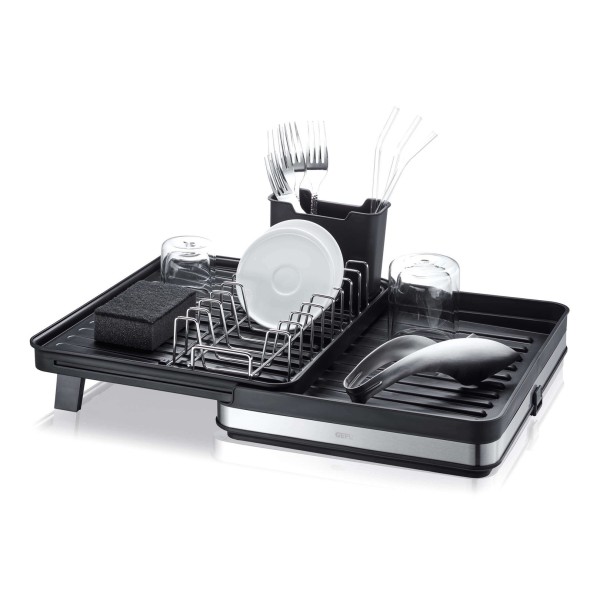 Сушарка для посуду GEFU Smartline, настільна — для швидкого сушіння тарілок і столових приборів