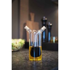 Butelka na ocet i oliwę Leonardo cylindryczna, pojemnik do kuchni