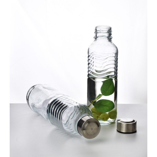 Butelka do oliwy i octu Hollie Clear 500 ml przezroczysta