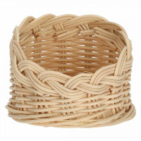 Плетений кошик La Porcellana Bianca Midollino для зберігання пляшок оливкової олії та оцту