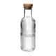 Пляшка для олії та оцту Hollie Clear 1 л – зручне кухонне приладдя для дозування рідин