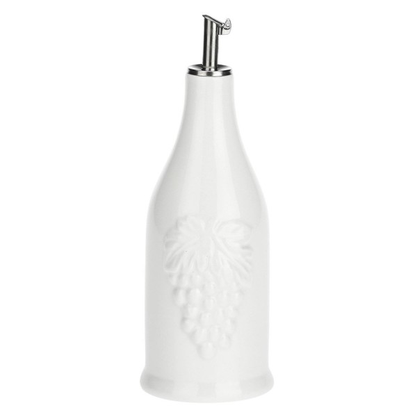 Butelka na ocet La Porcellana Bianca Menage 300 ml cylindryczna