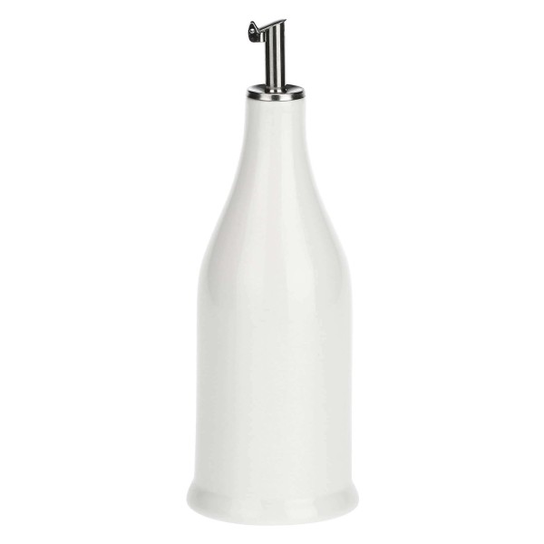 Butelka na ocet La Porcellana Bianca Menage 300 ml cylindryczna