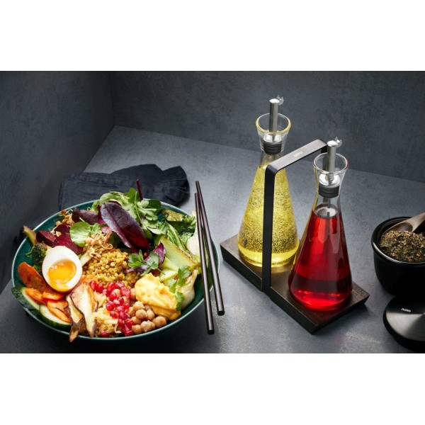 Набір для подачі олії та оцту, GEFU, X-PLOSION® — флакони для приправ, дозатор і пробки для кухні