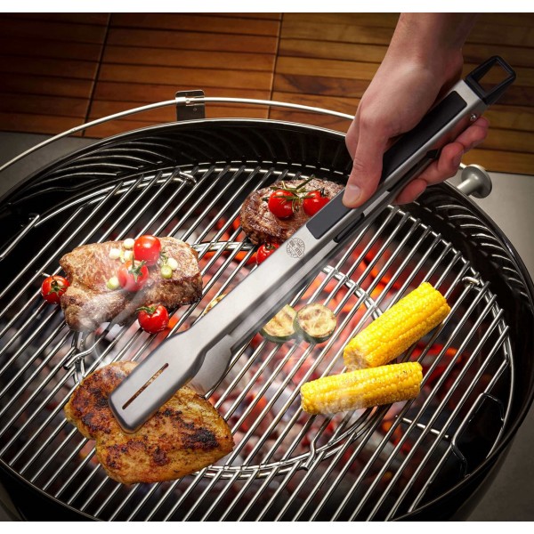 Szczypce do grilla GEFU BBQ do obracania potraw na ruszcie