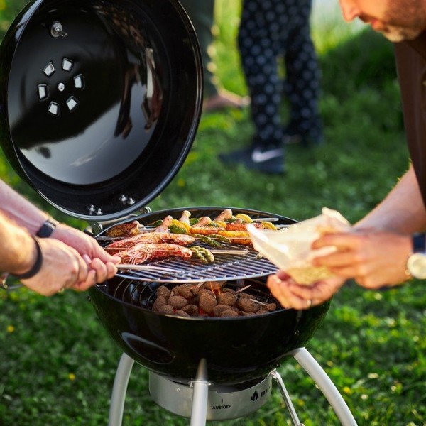 Szczypce do grilla, Rösle BBQ 50 cm — precyzyjne chwytanie potraw