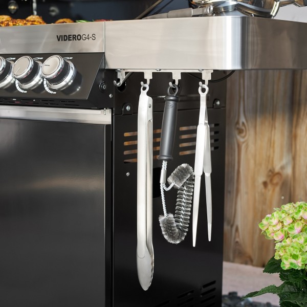 Szczypce do grilla Rösle 40 cm z blokadą — do grillowania i serwowania