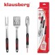 Szczypce do grilla Klausberg KB-7899, zestaw przyborów do grillowania